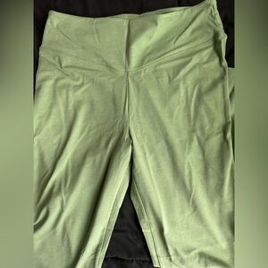 PINK Victoria's Secret Green Form-Fitting Leggings